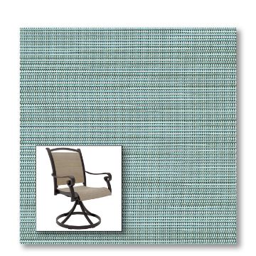 Two piece patio chair slings.