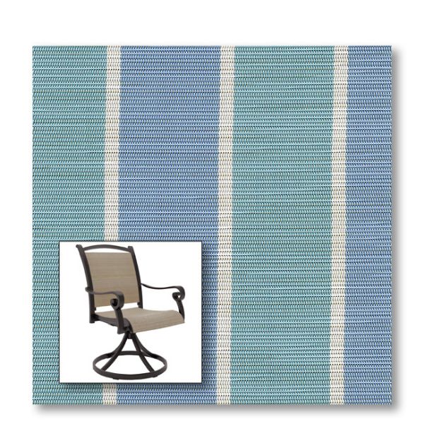 Two piece patio chair slings.