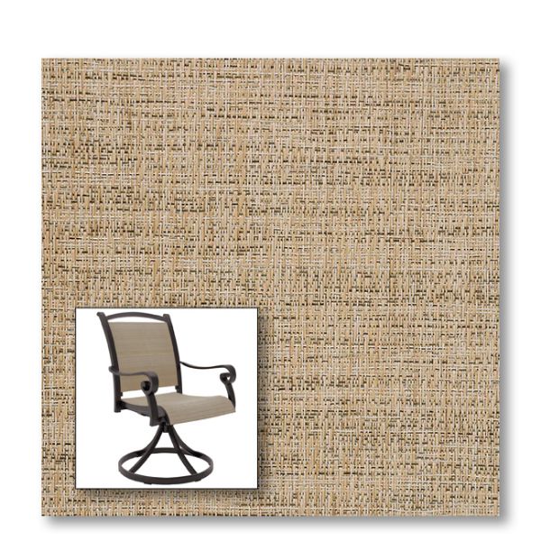 Two piece patio chair slings.