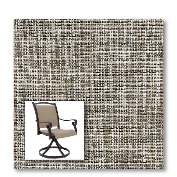 Two piece patio chair slings.