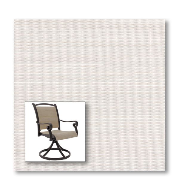 Two piece patio chair slings.