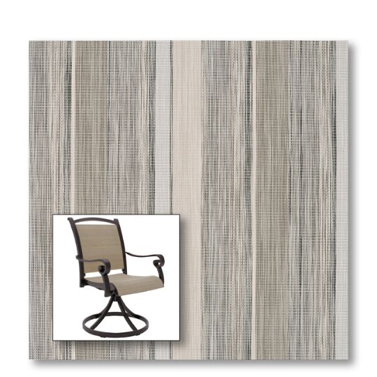 Two piece patio chair slings.