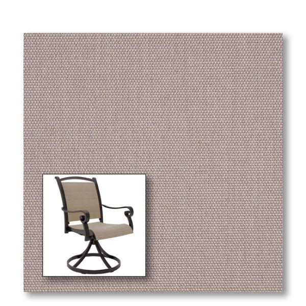Two piece patio chair slings.