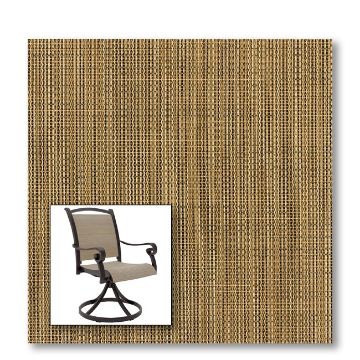 Two piece patio chair slings.