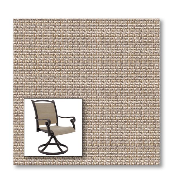 Two piece patio chair slings.