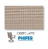 Two piece patio chair slings.