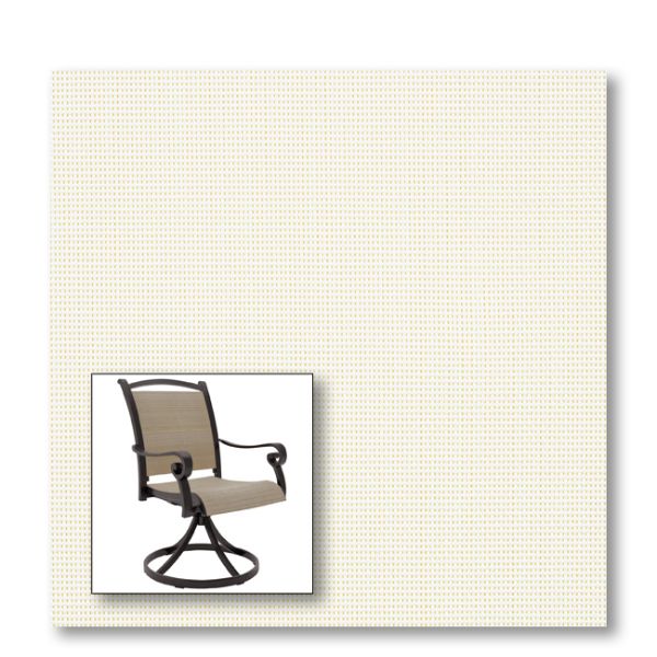 Two piece patio chair slings.