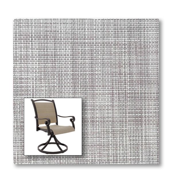 Two piece patio chair slings.