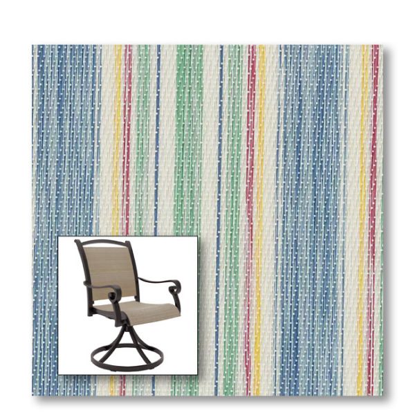 Two piece patio chair slings.