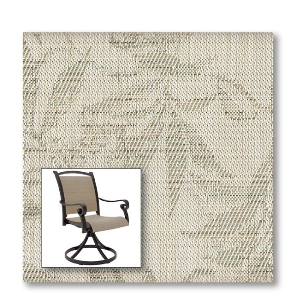 Two piece patio chair slings.