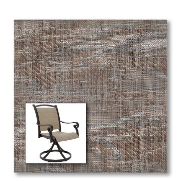 Two piece patio chair slings.