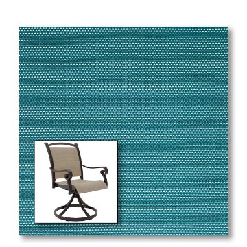 Two piece patio chair slings.