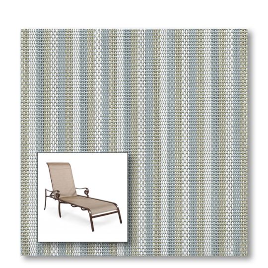 Two piece patio chair slings.