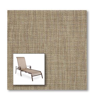 Two piece patio chair slings.
