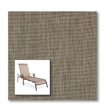 Augustine Gravel Patio Chaise lounge Replacement Slings