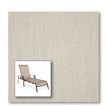 Two piece patio chair slings.
