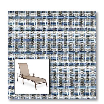 Blazer Confetti Chaise Lounge Replacement Slings