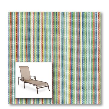 Blazer Confetti Chaise Lounge Replacement Slings