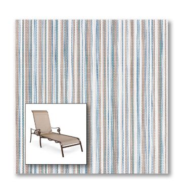 Blazer Confetti Chaise Lounge Replacement Slings