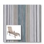 Two piece patio chair slings.