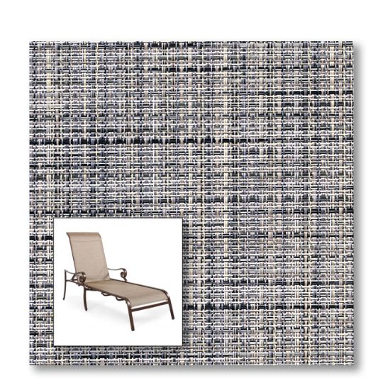 Two piece patio chair slings.