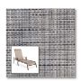Two piece patio chair slings.