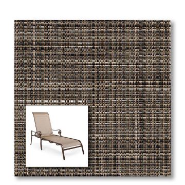 Two piece patio chair slings.