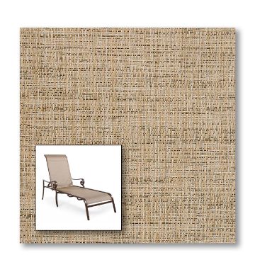 Two piece patio chair slings.