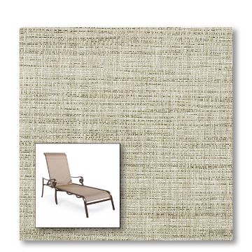 Two piece patio chair slings.