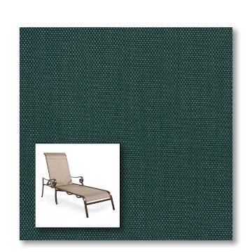 Two piece patio chair slings.