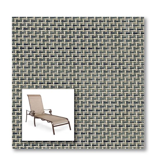 Two piece patio chair slings.