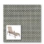 Two piece patio chair slings.