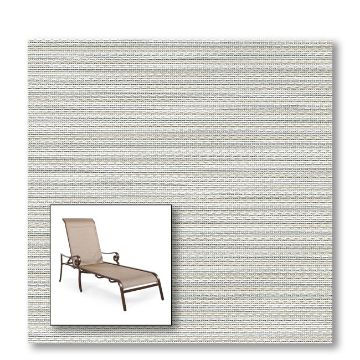 Two piece patio chair slings.