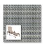Two piece patio chair slings.