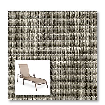 Two piece patio chair slings.