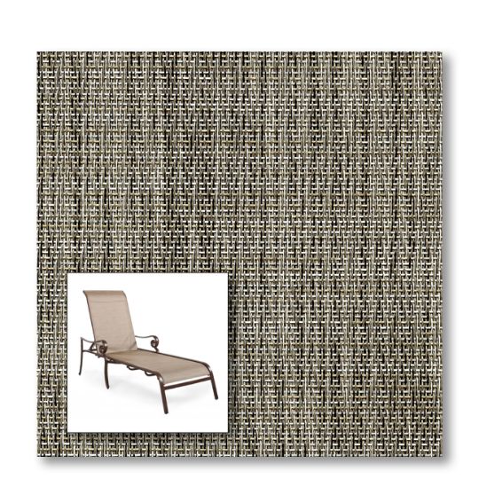 Two piece patio chair slings.