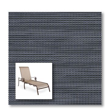 Two piece patio chair slings.