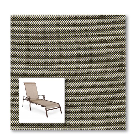 Two piece patio chair slings.