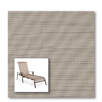 Two piece patio chair slings.