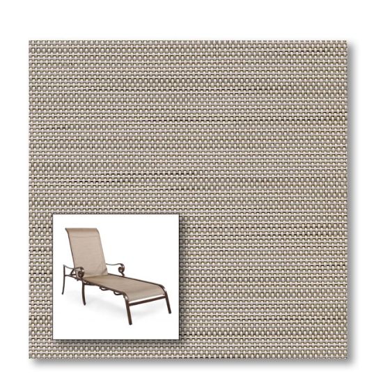 Two piece patio chair slings.