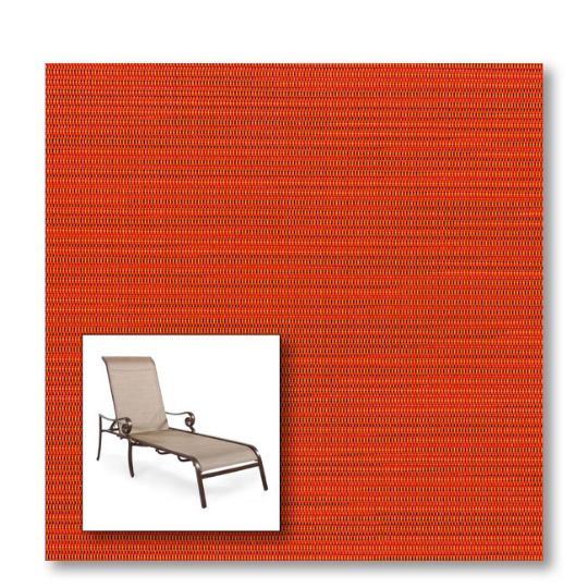 Two piece patio chair slings.