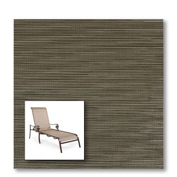 Two piece patio chair slings.