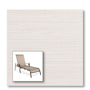 Two piece patio chair slings.