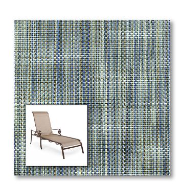 Two piece patio chair slings.