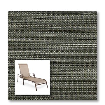 Two piece patio chair slings.