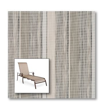 Two piece patio chair slings.