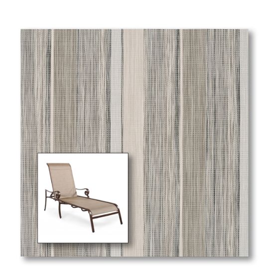 Two piece patio chair slings.