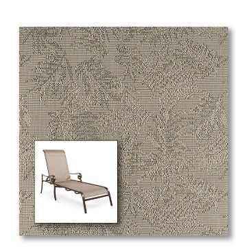 Two piece patio chair slings.