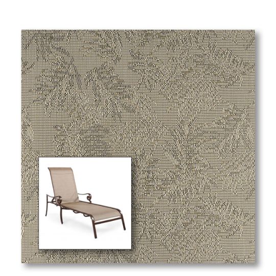 Two piece patio chair slings.