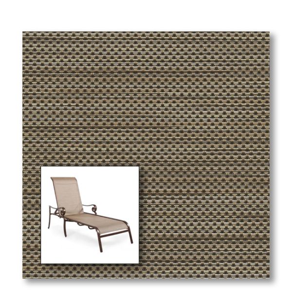 Two piece patio chair slings.
